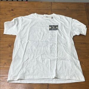 White Colorado Buffaloes Youth T-Shirt - YM - BB00919